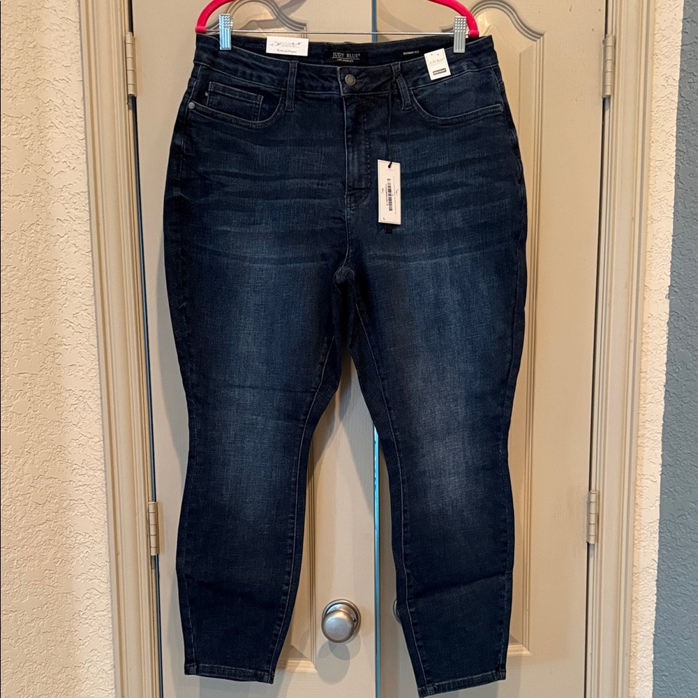 Judy Blue Deep Indigo High Waist Skinny Jeans